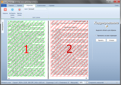 Screenshot of the application ScanPapyrus - #6