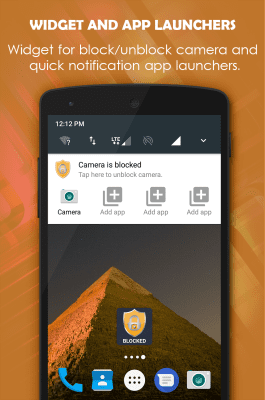 Screenshot of the application Camera Blocker - #8