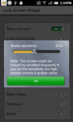 Screenshot of the application Lovekara Lock Screen - #4