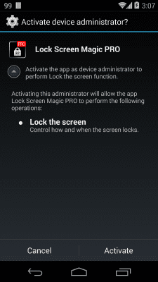 Screenshot of the application Lock Screen Magic - #2