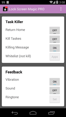 Screenshot of the application Lock Screen Magic - #4
