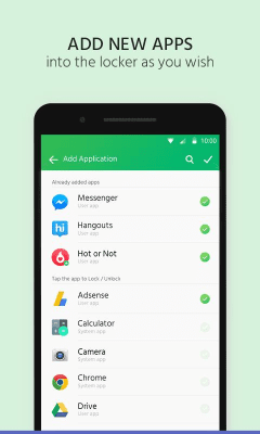 Screenshot of the application Message Locker – SMS Lock - #5