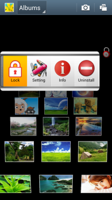 Screenshot of the application Quick App Lock - #3