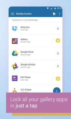 Screenshot of the application Gallery Locker -Secure gallery - #1