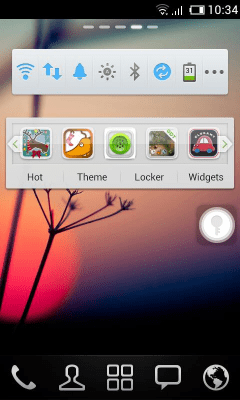 Screenshot of the application Go Launcher Ex Lock Screen - #1