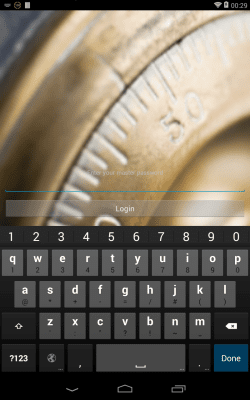 Screenshot of the application Pass Vault - password manager - #3