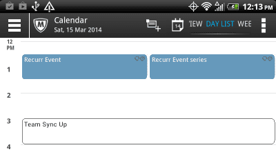 Screenshot of the application McAfee Secure Container - #6