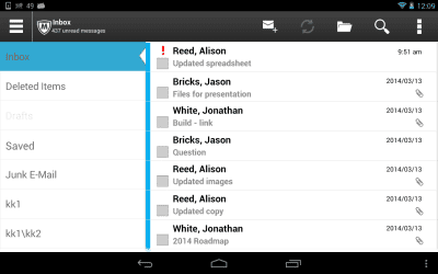 Screenshot of the application McAfee Secure Container - #7