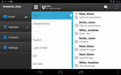 Screenshot of the application McAfee Secure Container - #8