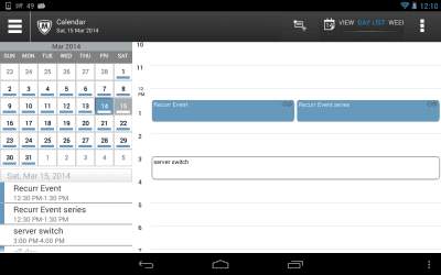 Screenshot of the application McAfee Secure Container - #9