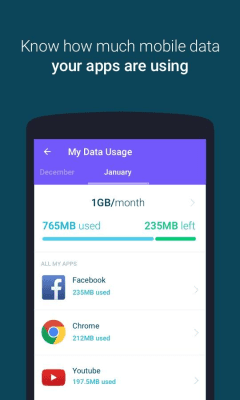 Screenshot of the application Data Saver from Protect - #4