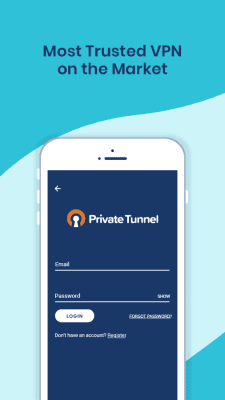 Screenshot of the application Private Tunnel VPN – Fast & Secure Cloud VPN - #1