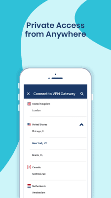 Screenshot of the application Private Tunnel VPN – Fast & Secure Cloud VPN - #4