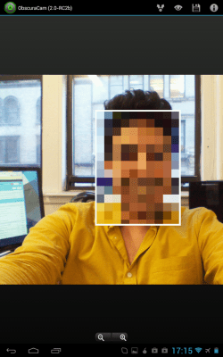 Screenshot of the application ObscuraCam: The Privacy Camera - #8