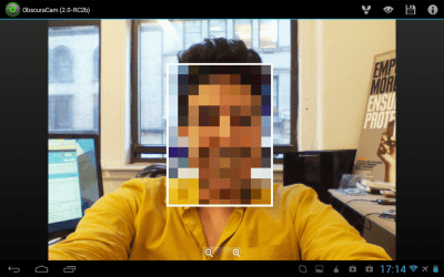 Screenshot of the application ObscuraCam: The Privacy Camera - #9