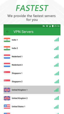 Screenshot of the application Eagle VPN: free proxy - #2