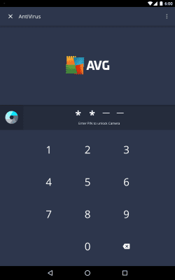 Screenshot of the application AVG AntiVirus FREE for tablets - #2