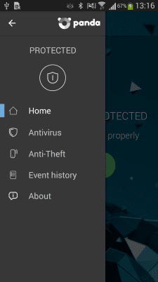 Screenshot of the application Endpoint Protection - Panda - #3