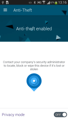 Screenshot of the application Endpoint Protection - Panda - #4