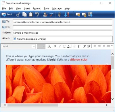 Screenshot of the application Windows Mail Restore Tool - #3