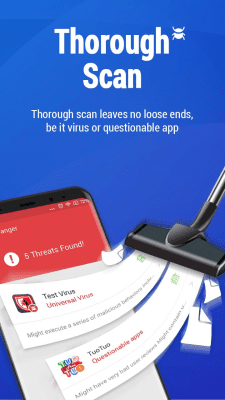 Screenshot of the application Antivirus Free - #2