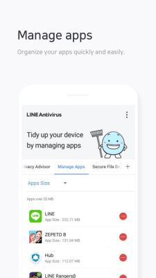 Screenshot of the application LINE Antivirus - #7
