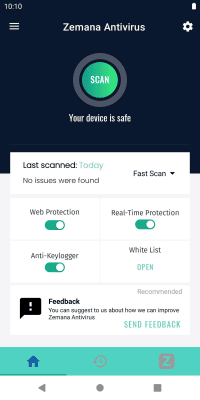 Screenshot of the application Zemana Mobile Antivirus - #1