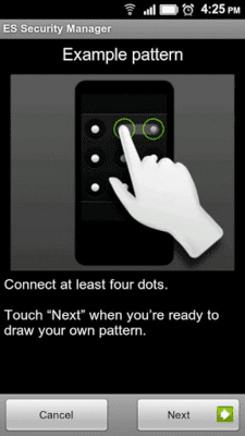 Screenshot of the application ES Security Manager(Beta) - #3