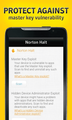 Screenshot of the application Norton Halt exploit defender - #1