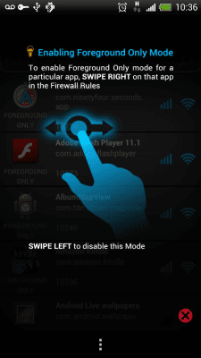 Screenshot of the application Mobiwol: Firewall without root - #2