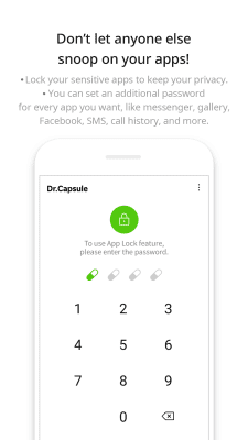Screenshot of the application Dr.Capsule - #4