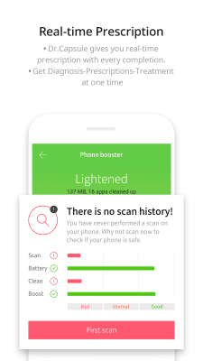 Screenshot of the application Dr.Capsule - #7