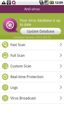 Screenshot of the application NQ Mobile Guard - #3