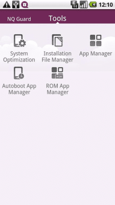 Screenshot of the application NQ Mobile Guard - #7