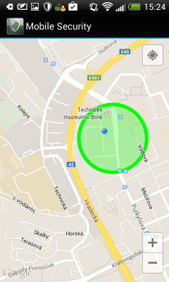 Screenshot of the application Mobile Security - #8