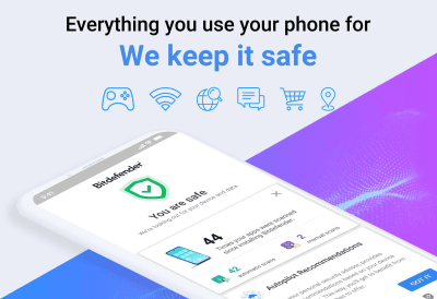 Screenshot of the application Bitdefender Mobile Security & Antivirus - #1