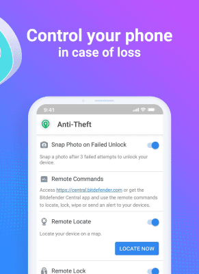 Screenshot of the application Bitdefender Mobile Security & Antivirus - #8
