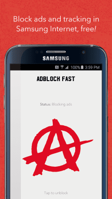 Screenshot of the application Adblock Fast - #1