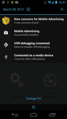 Screenshot of the application AppBrain Ad Detector - #5