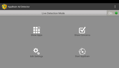 Screenshot of the application AppBrain Ad Detector - #6