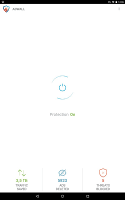 Screenshot of the application AdWall - Adblock & Firewall - #3