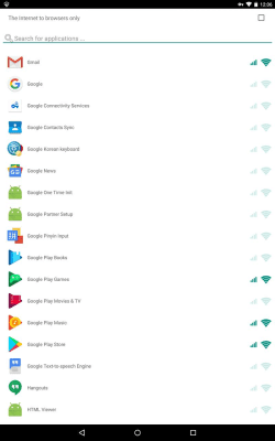 Screenshot of the application AdWall - Adblock & Firewall - #4