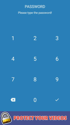 Screenshot of the application FVH - Free Video Hider - #3