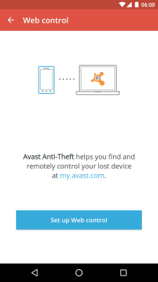 Screenshot of the application Avast Anti-Theft - #5