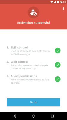 Screenshot of the application Avast Anti-Theft - #6