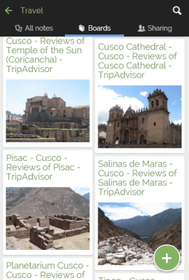Screenshot of the application Turtl - #3