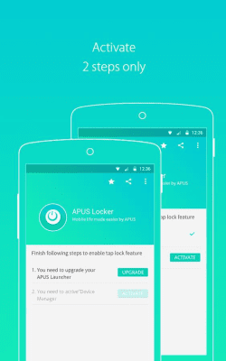 Screenshot of the application APUS Locker - Easy and Fast - #2