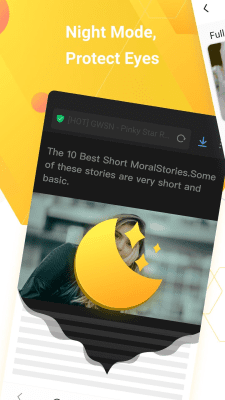 Screenshot of the application APUS Browser - #7