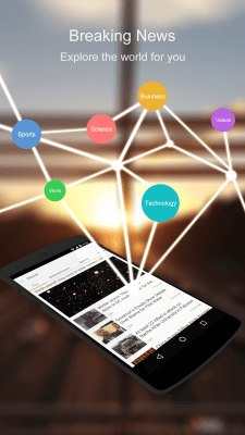 Screenshot of the application Next Browser - Fast & Private - #3