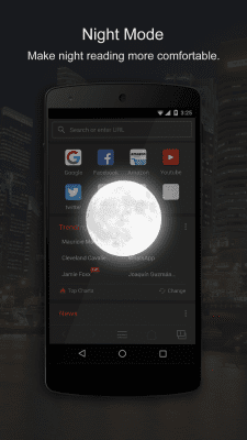 Screenshot of the application Next Browser - Fast & Private - #6
